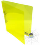 KARTON P+P Gyűrűskönyv A/4 PP 20mm 2 gyűrű átlátszó sárga