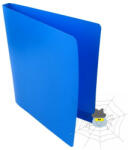 KARTON P+P Gyűrűskönyv A/4 PP 20 mm 2 gyűrű átlátszó - kék