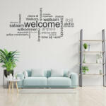  Sticker perete Welcome