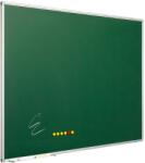 Smit Visual Supplies Tabla magnetica emailata, pentru creta 120 x 180 cm, profil aluminiu SL, SMIT (11103242) - viamond