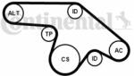 Continental Ctam Set curea transmisie cu caneluri CONTINENTAL CTAM 6PK1370K1 - piesa-auto