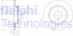 DELPHI Disc frana DELPHI BG3673 - piesa-auto