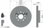 TEXTAR Disc frana TEXTAR 92271905 - piesa-auto