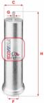 SOFIMA filtru combustibil SOFIMA S 1851 B - piesa-auto