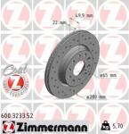ZIMMERMANN Disc frana ZIMMERMANN 600.3233. 52 - piesa-auto