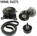 SKF Set curea transmisie cu caneluri SKF VKMA 34071 - piesa-auto