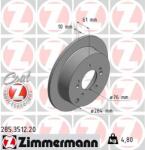 ZIMMERMANN Disc frana ZIMMERMANN 285.3512. 20 - piesa-auto