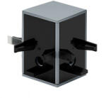 EGLO 98803 Összekötő alu Cube Connector (98803)