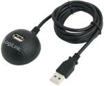 LogiLink USB2.0 hosszabbító dokkolóval (CU0013B) - dstore