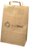 Bluering Szalagfüles papírtáska 24x12x36cm Bluering® barna - tobuy