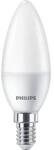 Philips 929002977955 E14 40W matt hideg-fehér gyertya alakú LED fényforrás (00214397) - bestbyte