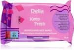 Delia Cosmetics Keep Fresh Sensitive Servetele umede cu efect revigorant 15 buc
