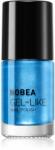 NOBEA Metal Gel-like Nail Polish lac de unghii cu efect de gel culoare Atomic blue N#75 6 ml