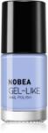 NOBEA Day-to-Day Gel-like Nail Polish lac de unghii cu efect de gel culoare Sky blue #N44 6 ml
