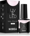 NOBEA UV & LED Nail Polish unghii cu gel folosind UV / lampă cu LED glossy culoare White pearl #6 6 ml