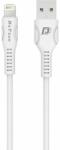  Кабел за данни DeTech DE-C27i, Lightning 1.0m, Бял (DeTech DE-C27i)
