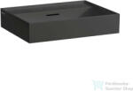 Laufen Kartell By Laufen 60x46 cm-es mosdó csaplyuk nélkül, matt fekete H8103337161091 (H8103337161091)