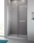Radaway Carena DWJ jobbos zuhanyajtó 90x195 átlátszó üveg Easy Clean, króm profil 134302-01-01NR (134302-01-01NR)