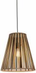 IT'S ABOUT ROMI Lustra/Pendul eco din bambus Merapi tapered L, bl/nat (MERAPI/H42/BN)