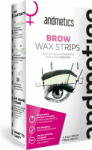 Andmetics Brow Wax Strips Women - 4 darab