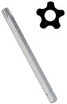 Genius Tools Bit ötágú torx T-08 88 mm lyukas Genius (5408)