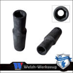 Welzh Werkzeug Lok-Typ Légkulcsfej - gépifej 3/8" 9 mm 6 lap hosszú - Welzh (1094-2-WW)