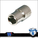 Welzh Werkzeug Lok-Typ Dugókulcs - crowafej 1/2" 13 mm 6 lap normál - Welzh (1063-6-WW)