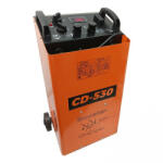  Akkumulátor töltő + indító 12/24V 60 A + bikázó 500 A (PT-CD530)