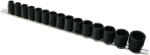 Genius Tools Légkulcsfej készlet 1/2" 15 db 10-30 mm 6 lapú rövid metrikus - Genius (TF-415M)