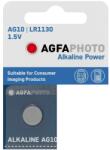 AgfaPhoto Elem 1.5V - LR1130, LR54, AG10 gombelem - AgfaPhoto (AGFA-LR1130-A) (APAG10B10)