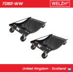Welzh Werkzeug Gépkocsimozgató 2 db-os (1 pár) 1 db teherbírása: 450kg méret: 385x605mm (7082-WW)