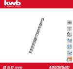 kwb Csigafúró 5, 0 mm HSS-G DIN 338 Silver Star - KWB (49206550)