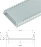 Elmark Profil, alumínium - LED szalaghoz - falon kívüli, 1 méteres ELMARK (99ACC23)