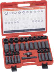 Genius Tools Légkulcsfej készlet 1/2" 40 db 9-30 mm metrikus rövid-hosszú Genius (CD-440M)