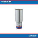 KING TONY Dugókulcs - crowafej 1/2" 6 lap hosszú 23 mm KingTony (423523M)