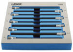 Laser Tools Rátűzőkulcs 9 db-os készlet 3/8" Imbusz, gömb végű 4-12 mm - 200 mm (LAS-7358)