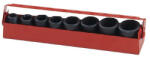 Genius Tools Légkulcsfej készlet 3/8" 8 db 8-19 mm metrikus rövid 6 l. Genius (TF-308M)