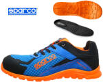 Sparco Munkavédelmi cipő SPARCO - PRACTICE S1P azúrkék-narancs 45-ös (751745AZAF)