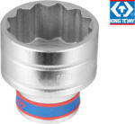 KING TONY Dugókulcs - crowafej 1/2" 12 szög normál 34 mm King Tony (433034MR)
