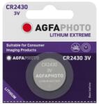 AgfaPhoto Elem 3V - CR2430 gombelem - Li AgfaPhoto (AGFA-CR2430-Li) (APCR2430B5)
