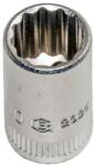 Genius Tools Dugókulcs - crowafej 1/4" 12 lap normál 13 mm Genius (232513)