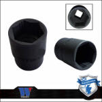 Welzh Werkzeug Lok-Typ Légkulcsfej - gépifej 1/2" 30 mm 6 lap alacsony - Welzh (7024-30-WW)