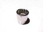 Genius Tools Dugókulcs - crowafej 1/2" 12 szög normál 30 mm Genius (433830)