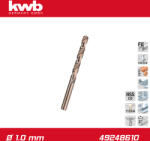 kwb Csigafúró 1, 0 mm HSS-G Co5 DIN 338 Profi 5% Cobalt - KWB (49248610)