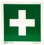 Kö-Jó Tábla utánvilágítós öntapadós Elsősegély 150x150 UV200 (TT012)