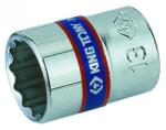 KING TONY Dugókulcs - crowafej 1/4" 12 szög normál 11 mm (233011M)