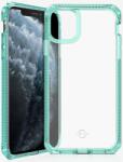 ItSkins Husa IT Skins Hybrid Clear iPhone 11 Pro Max Tiffany Green Transparent (APXM-HBMKC-TGTR)