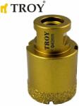 TROY Диамантена боркорона за ъглошлайф / Troy 27450-40mm / резба М14 (T 27450-40mm)