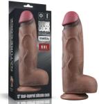 Lovetoy Dildo Realist XXL Nature Cock Silicon Dubla Densitate, Maro, 31 cm Dildo