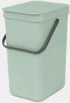 Brabantia Sort & Go Waste Bin Jade Green 12 L (211829) - pcone Cos de gunoi